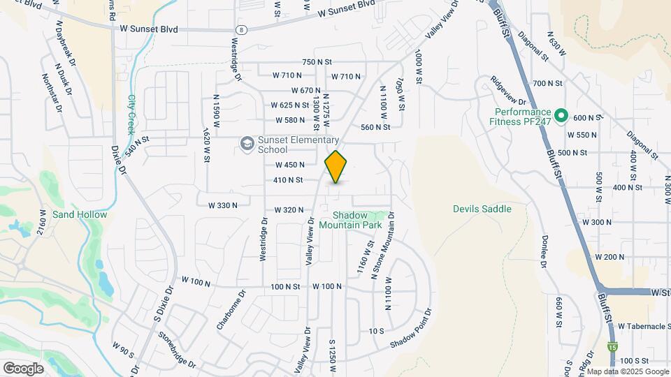 1238 W 360 N Map and Location Details