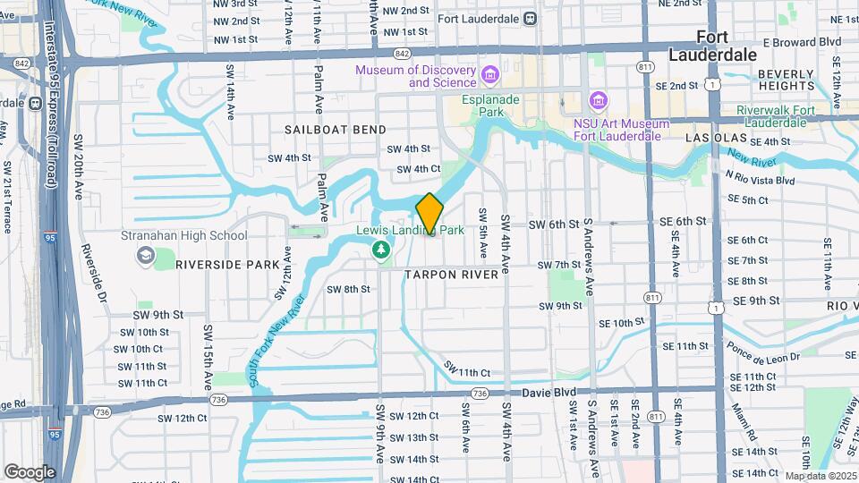 612 SW 8th Ave Map and Location Details