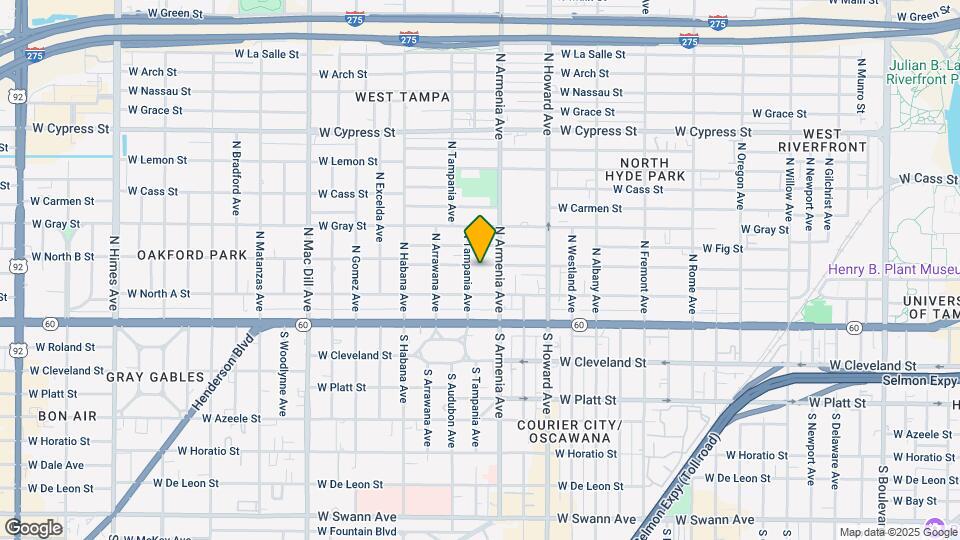 2408 W North B St Map and Location Details