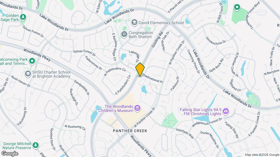 134 N Magnolia Pond Pl Mapa y Detalles de la Ubicación