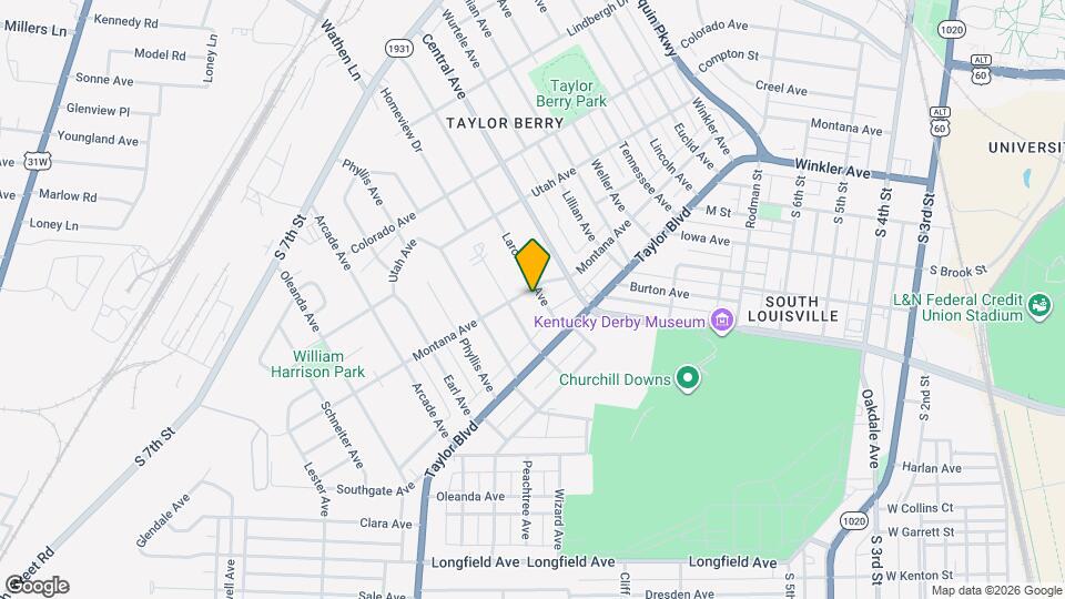 1122 Larchmont Ave Map and Location Details