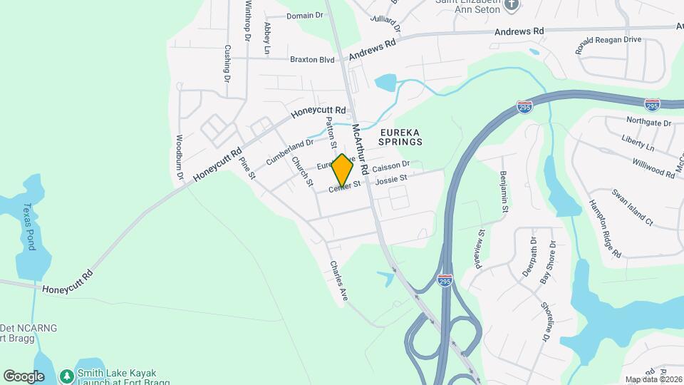 1547 Center St Map and Location Details