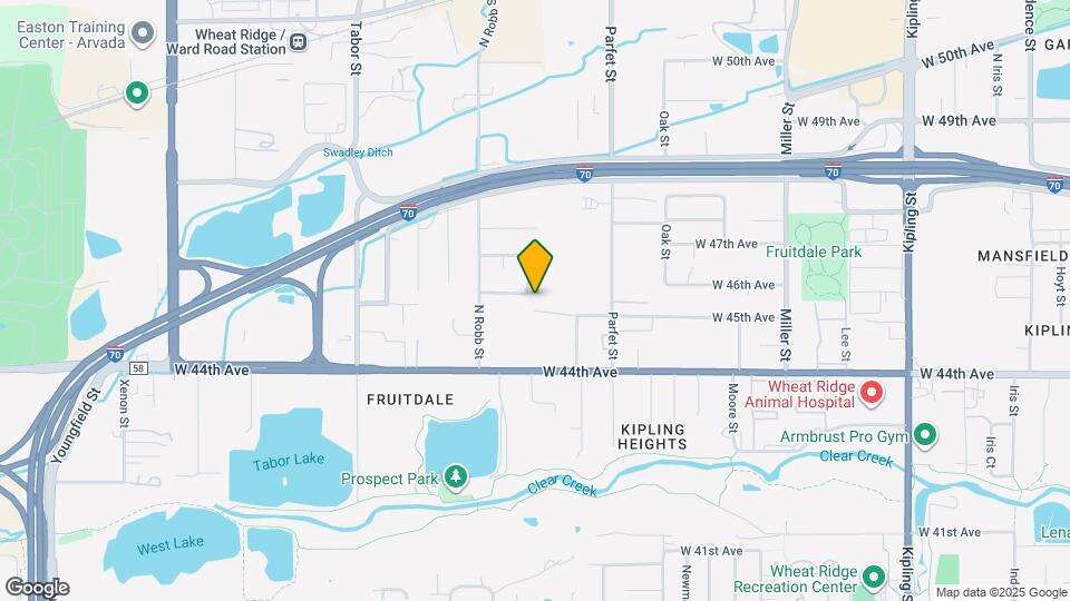 11210 W 46th Ave Mapa y Detalles de la Ubicación