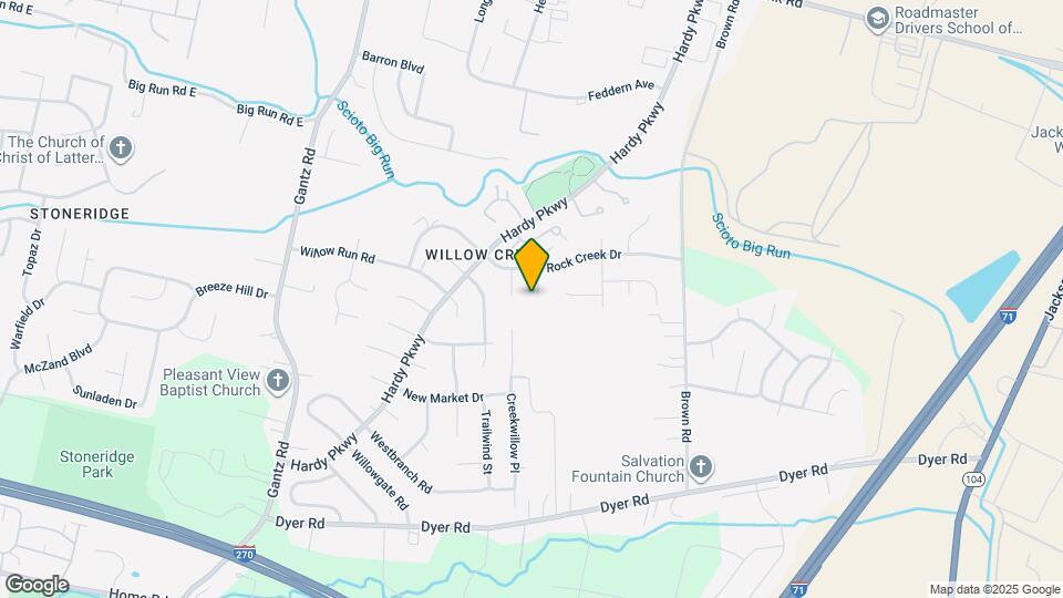 2423 Rock Creek Ct Map and Location Details