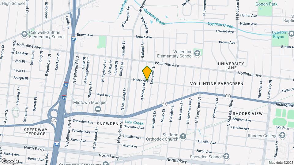 856 N McNeil St Map and Location Details