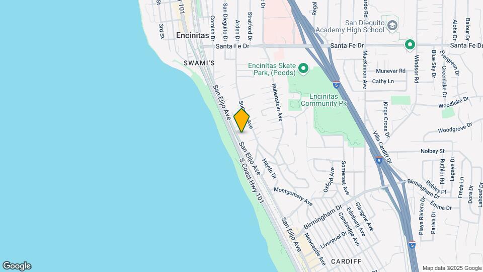 1571 San Elijo Ave Mapa y Detalles de la Ubicación