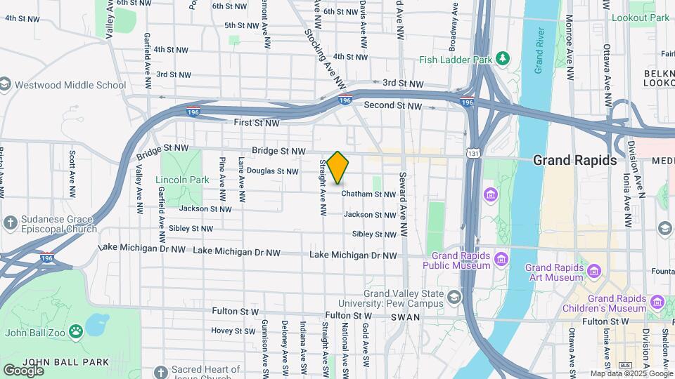 301 National Ave NW Map and Location Details
