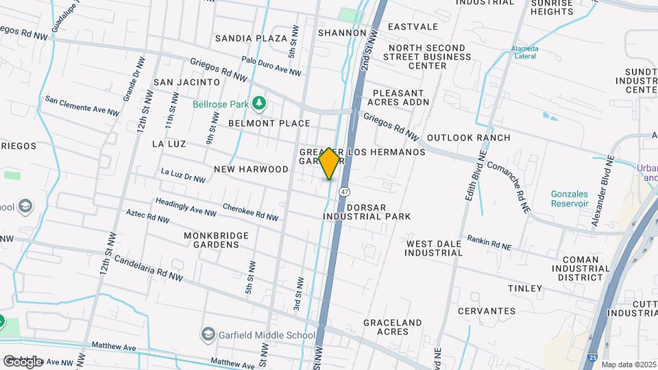 202 San Clemente Ave Map and Location Details