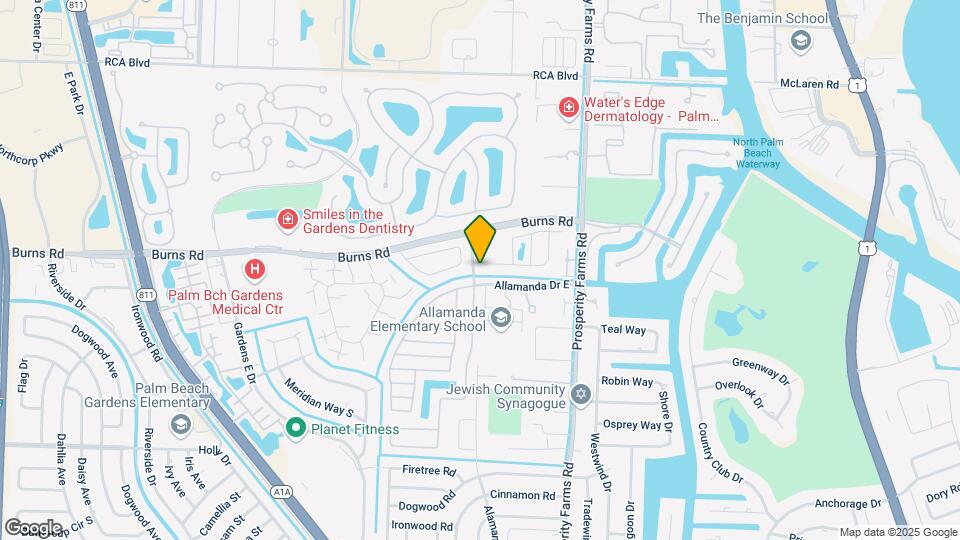 1048 Raintree Dr Map and Location Details