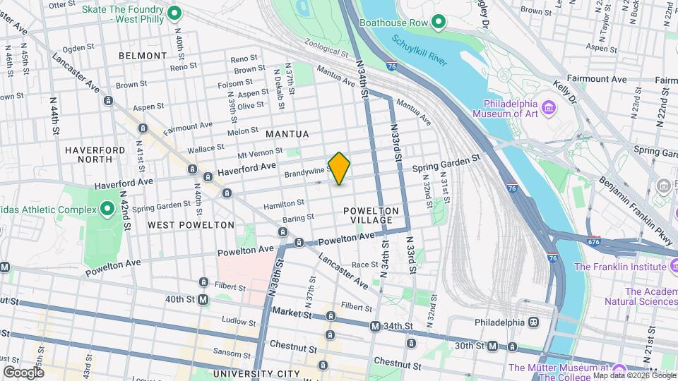 3519 Hamilton St Map and Location Details