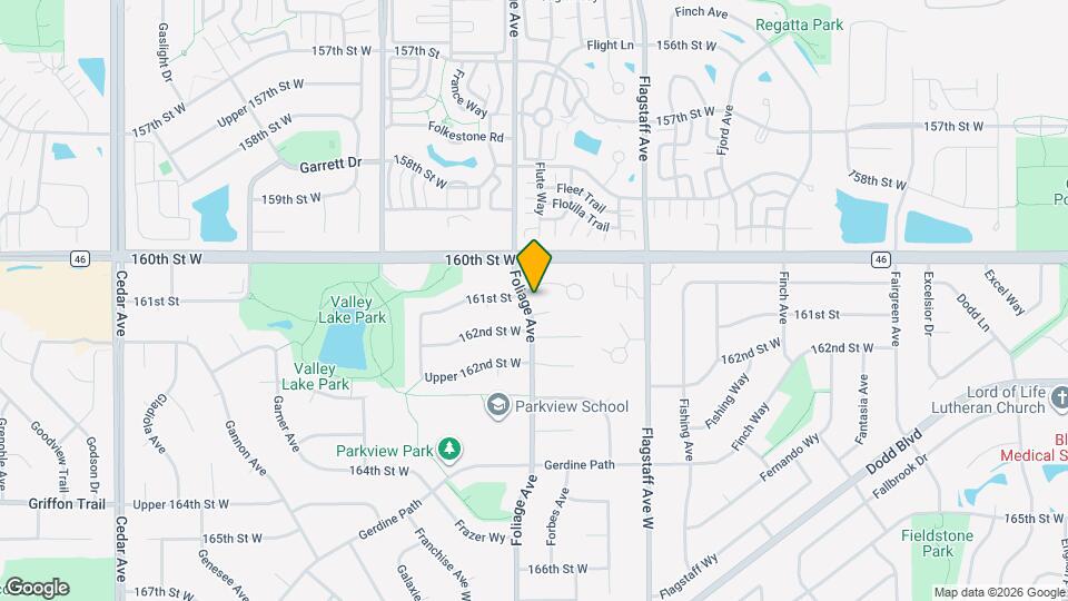 16068 Foliage Ave Map and Location Details