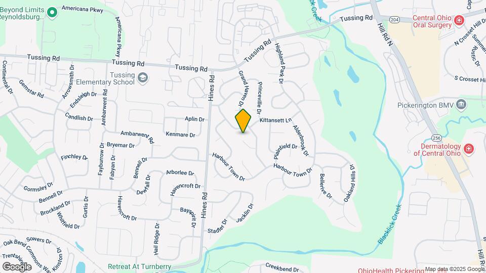 7512 Hazeltine Ct Map and Location Details
