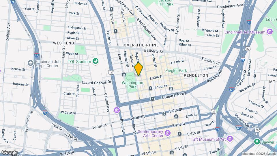 1307 Republic St Mapa y Detalles de la Ubicación