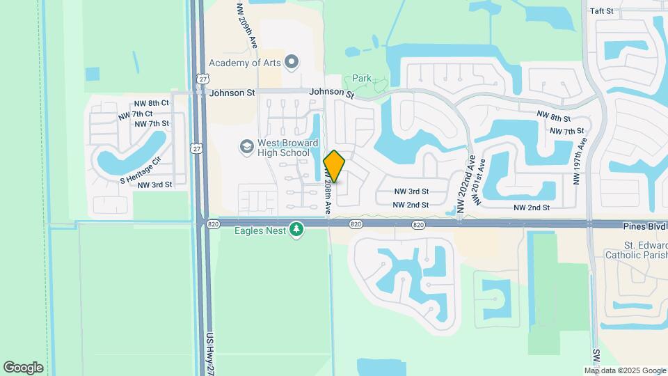 210 NW 207th Way Map and Location Details