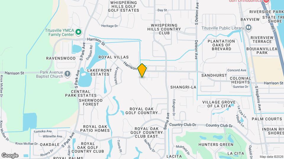 1795 Harrison St Map and Location Details