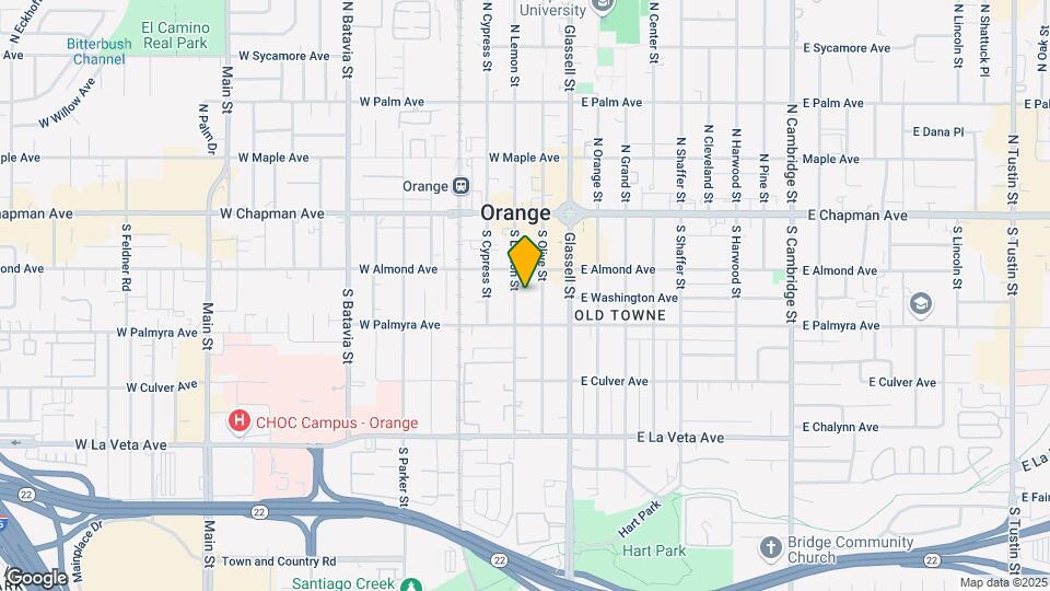 245 S Lemon St Mapa y Detalles de la Ubicación