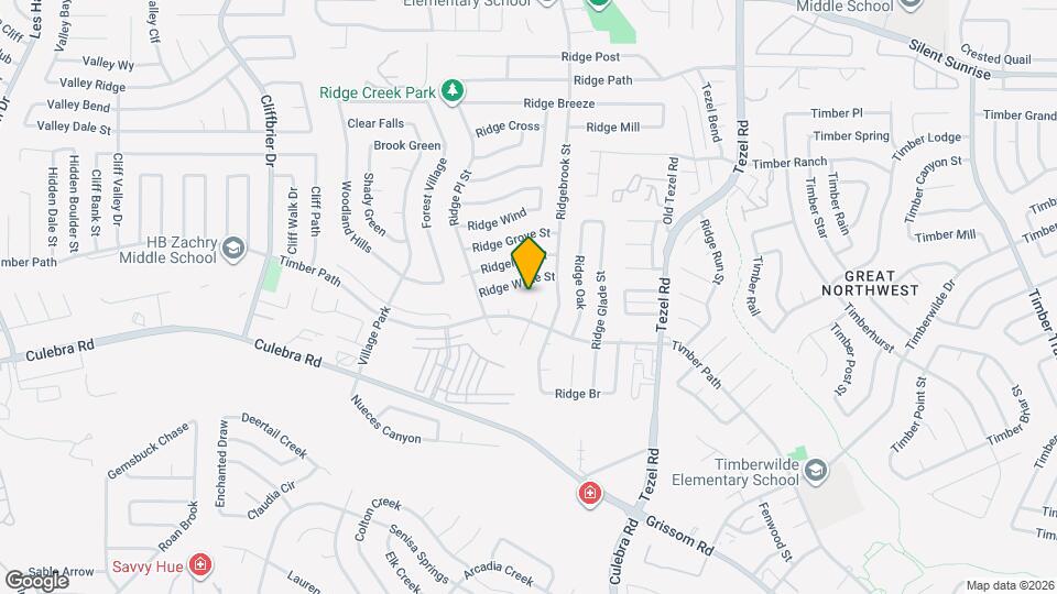 6215 Ridge Arbor St Map and Location Details