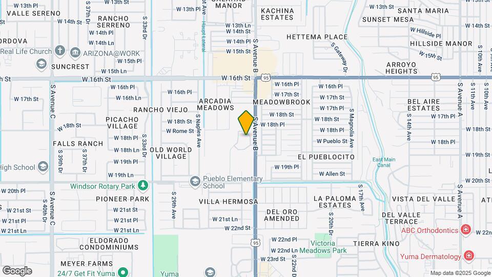Terracina Apartments Map and Location Details