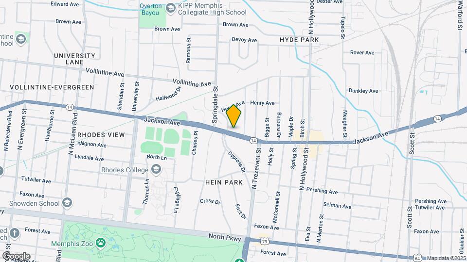 2262 Jackson Ave Mapa y Detalles de la Ubicación