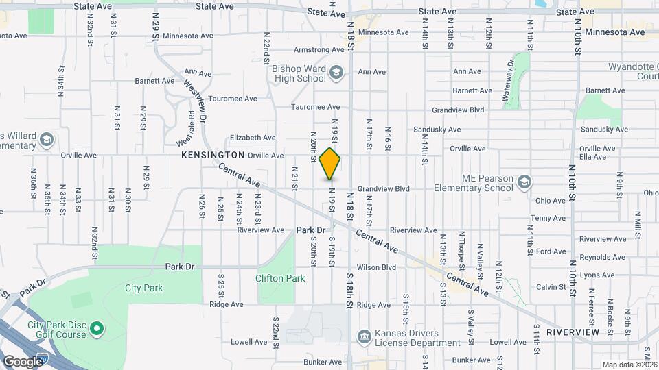 1900 Grandview Blvd Map and Location Details