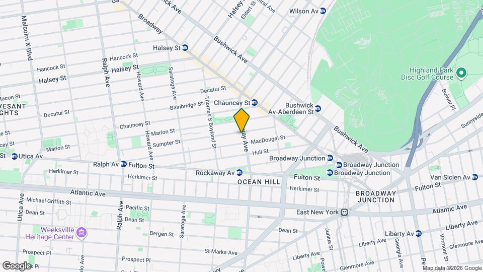 314 Sumpter St, Unit 1A Map and Location Details