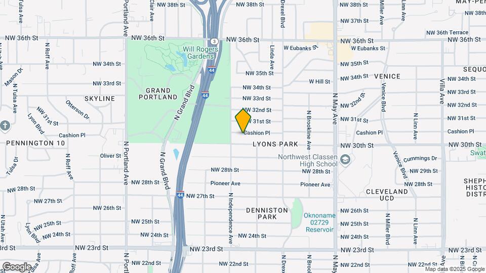 3224 Cashion Pl Map and Location Details