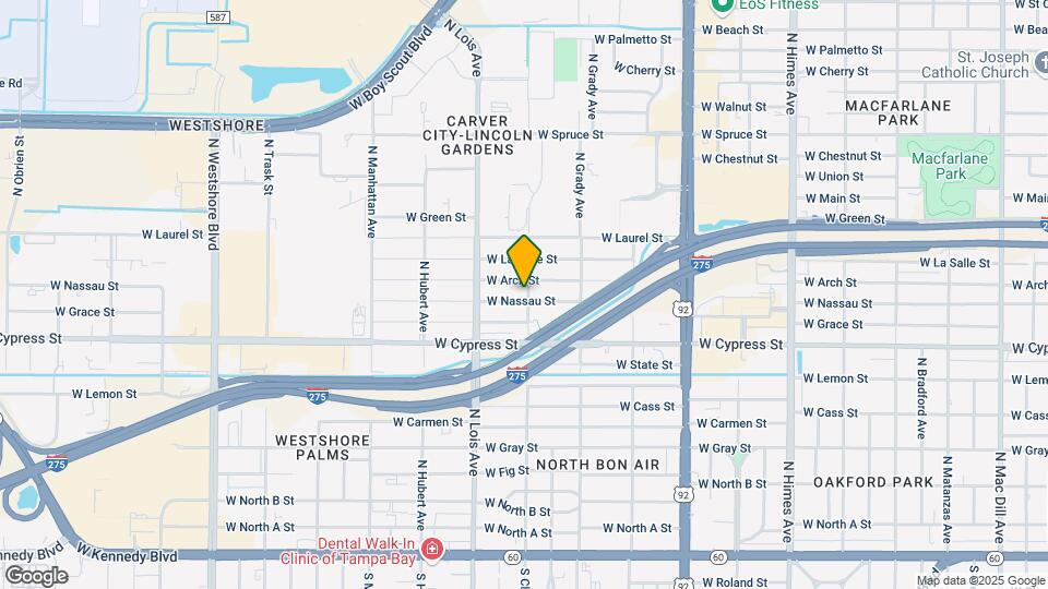 4101 W Nassau St Map and Location Details