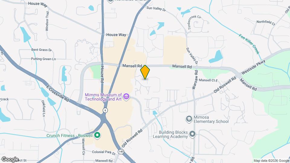 255-265 Roswell Commons Cir Map and Location Details