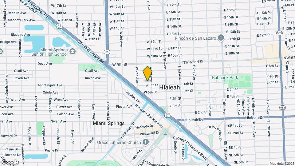 125 W 6th St Mapa y Detalles de la Ubicación