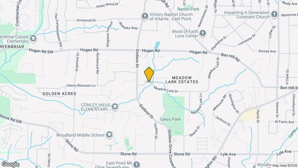 2658 Rolling Brook Trail Map and Location Details