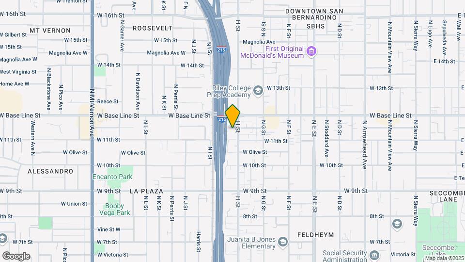 823 W Orange St Mapa y Detalles de la Ubicación
