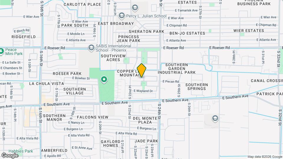 2246 E Fraktur Rd Map and Location Details