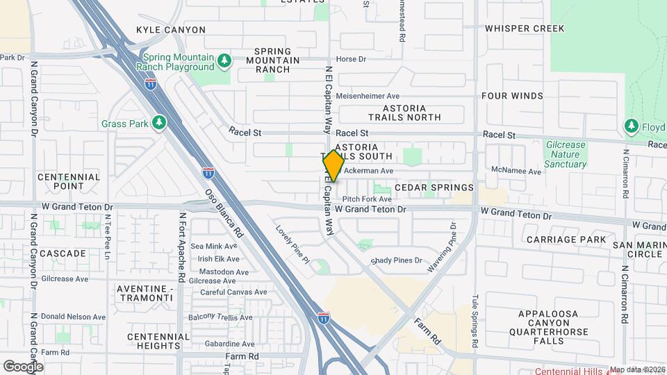 8029 N Quilted Bear St Mapa y Detalles de la Ubicación