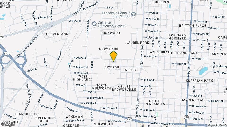 1703 Larry Ave Map and Location Details