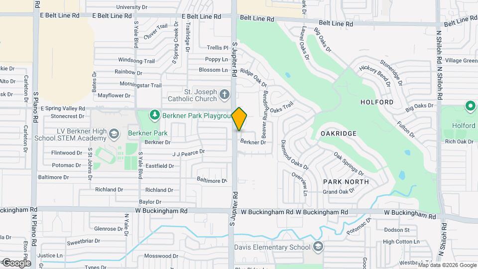 3435 Winter Oak Dr Map and Location Details