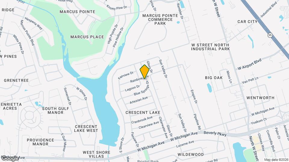 802 Blue Springs Dr Map and Location Details
