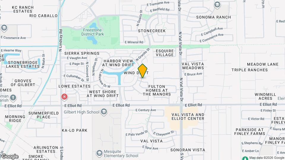 1336 E Tradewind Dr Map and Location Details