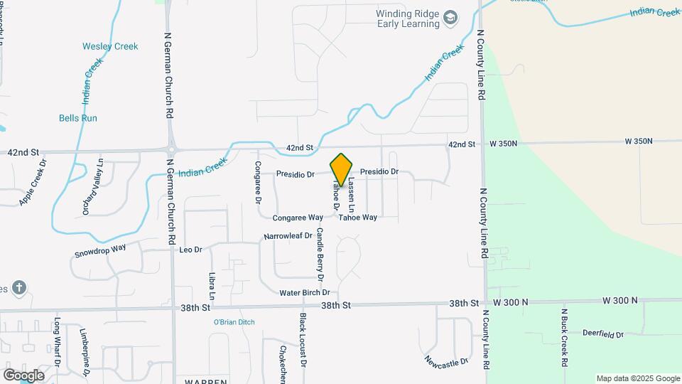 4069 Tahoe Dr Map and Location Details