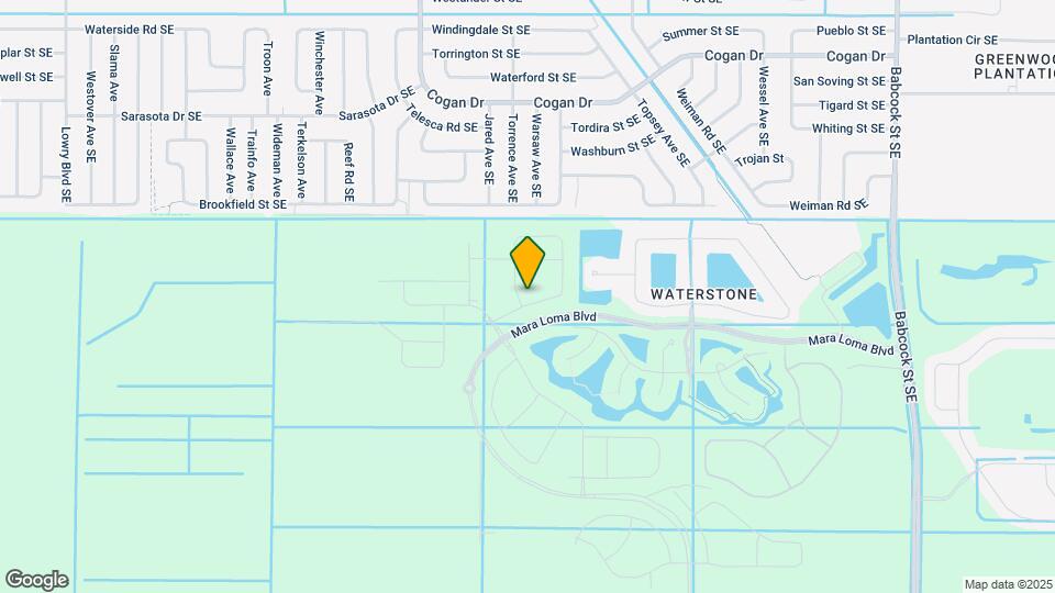 1037 Canfield Cir Map and Location Details