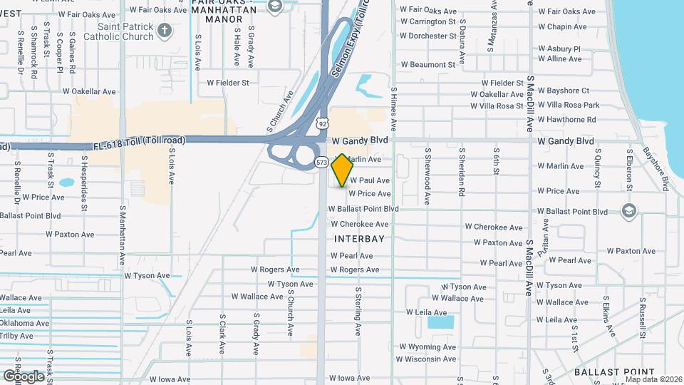 5101 S Clarice Ct Map and Location Details