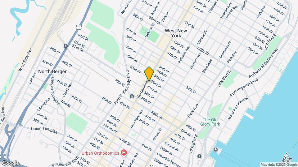 5110-5114 Bergenline Ave Map and Location Details
