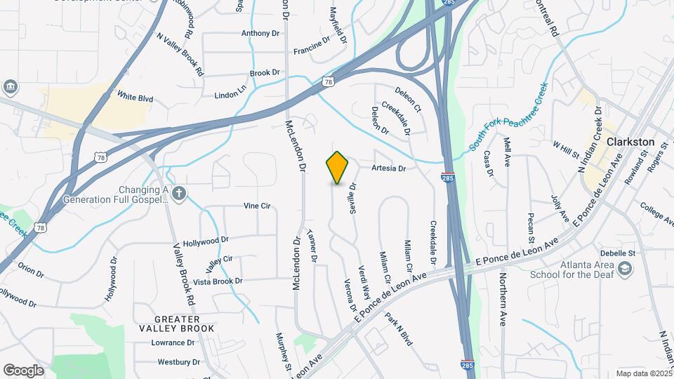 1009 Verdi Way Map and Location Details