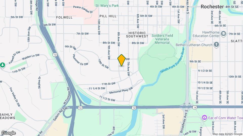 934 8th Ave SW Map and Location Details