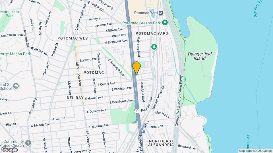 2209 Richmond Hwy Map and Location Details
