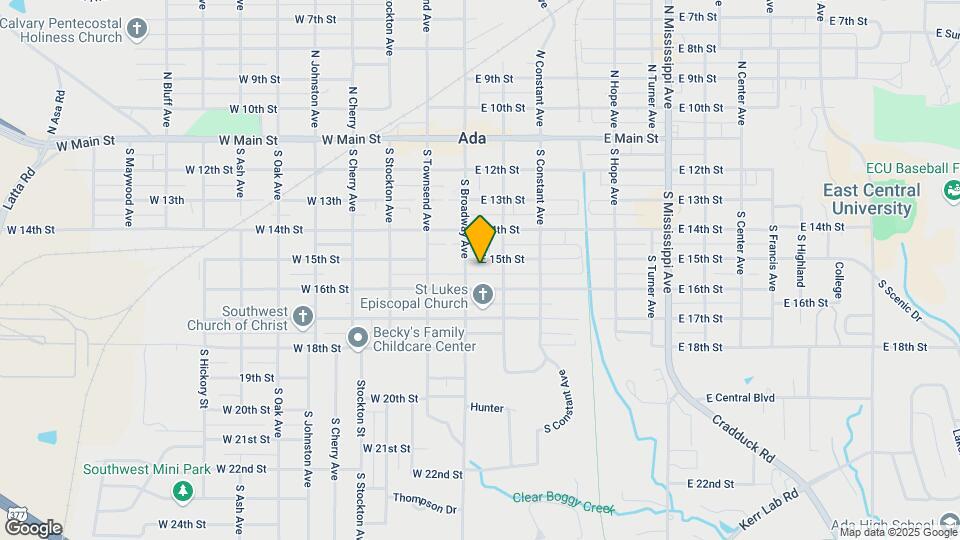 115 E 15th St Map and Location Details