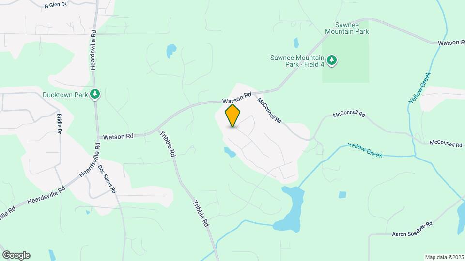 4610 Sandy Creek Dr Map and Location Details