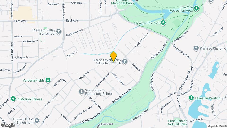 610 Brookwood Way Map and Location Details