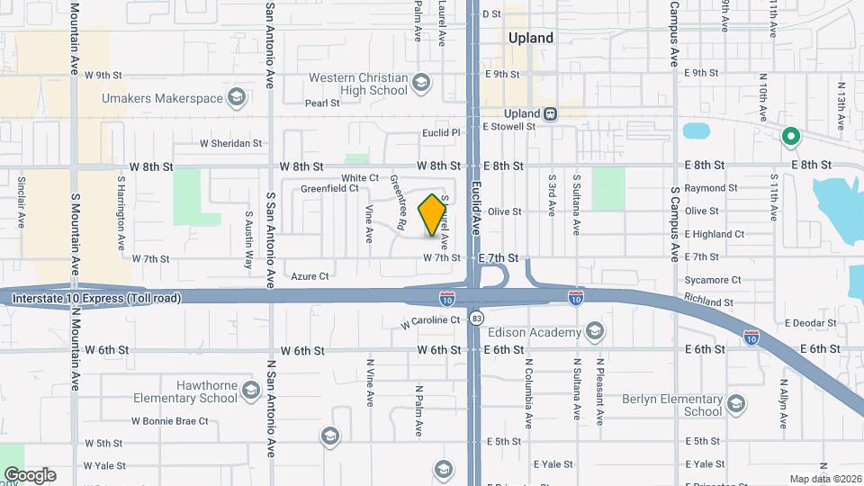 164 Orchard Ln Map and Location Details