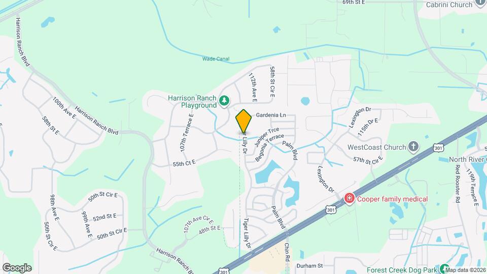 215 Tiger Lilly Dr Map and Location Details