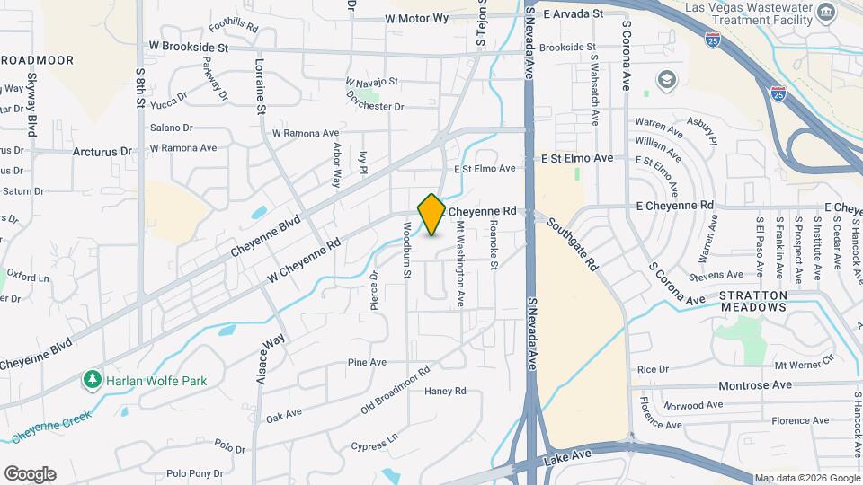 1912 Cascade Ln Map and Location Details